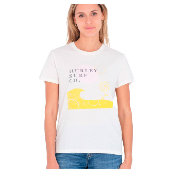 Hurley Γυναικεία κοντομάνικη μπλούζα Daisy Relaxed Girlfriend Short Sleeve T-Shirt